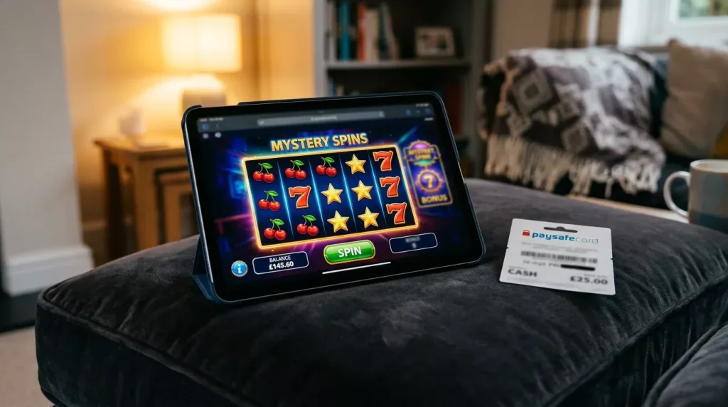 Paysafecard Casino Einzahlung auf iPad und Tablet