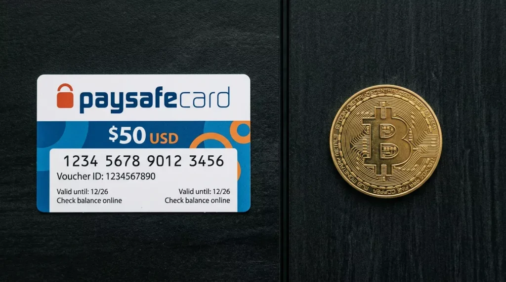 Vergleich Paysafecard und Kryptowährungen im Online-Casino