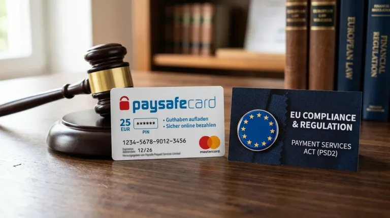 PSD3 EU-Regulierung und Auswirkungen auf Paysafecard im Casino